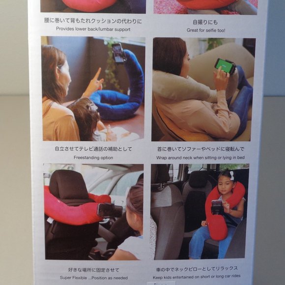 MOBILE PILLOW from Spice Of Life Red New Cell Phone Holder / Neck Cushion - Picture 8 of 16